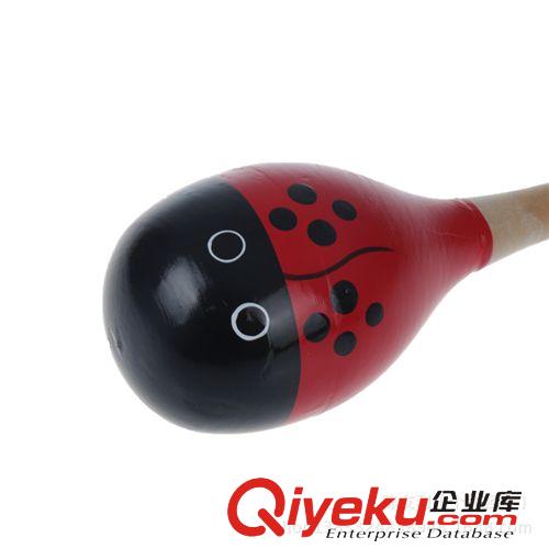 幼兒樂器 奧爾夫樂器中號木制卡通沙錘沙球敲打搖鈴 早教益智地攤熱賣玩具原始圖片3