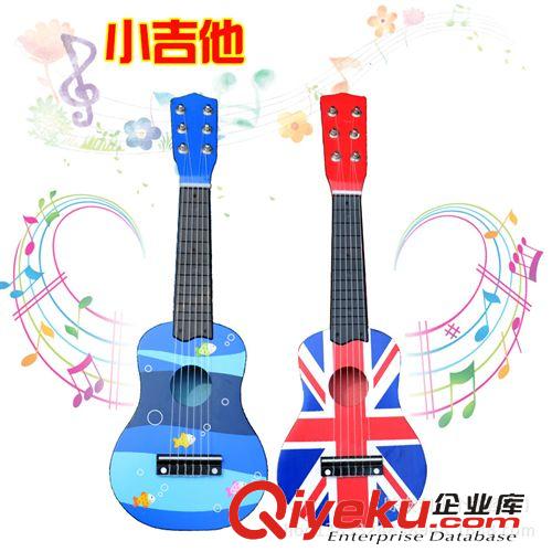 幼兒樂器 景區地攤熱賣 早教玩具 創意兒童樂器音樂可彈奏卡通木制小吉他