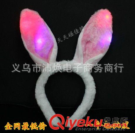 發(fā)夾 韓版發(fā)光蝴蝶結 閃光fk蝴蝶結發(fā)夾 米妮頭箍 演唱會發(fā)箍批發(fā)