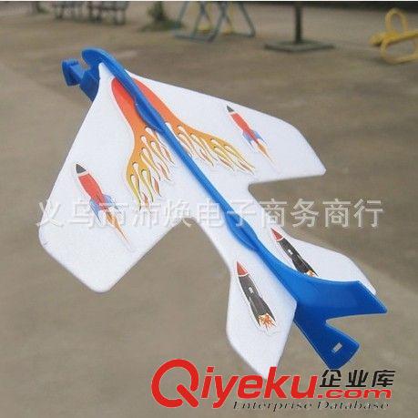 發光玩具 彈力閃光飛機 帶燈回旋飛機 彈射飛機 地攤兒童益智玩具禮品批發原始圖片2