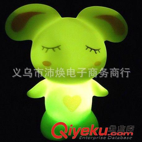 小夜燈 流氓兔七彩小夜燈 七彩愛心兔 七彩LOVE兔 七彩小夜燈 小夜燈原始圖片3