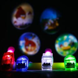 小夜燈 喜洋洋投影手指燈 憤怒的小鳥 手指投影燈 戒指燈 發光玩具批發原始圖片2