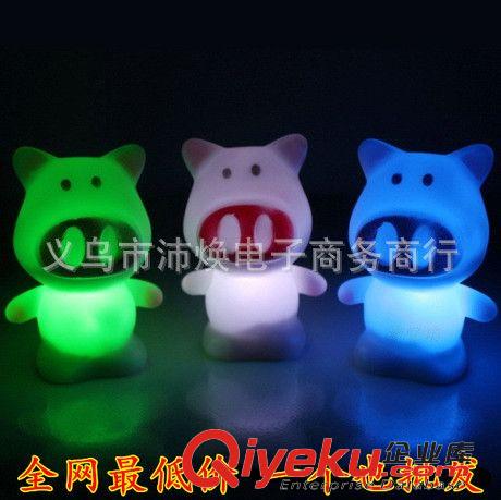 小夜燈 喜洋洋投影手指燈 憤怒的小鳥 手指投影燈 戒指燈 發光玩具批發