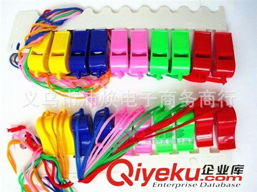 口哨 彩色塑料口哨 哨子 裁判口哨 哨子 助威用品 球迷口哨 球賽用品原始圖片2