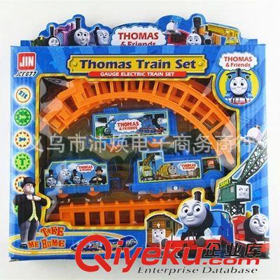 懷舊玩具 兒童托馬斯小火車(chē)軌道套裝 電動(dòng)火車(chē)玩具禮盒裝 軌道車(chē)玩具賽車(chē)原始圖片2