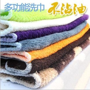 家居百貨 不沾油抹布洗碗布 批發(fā) 多功能木纖維洗巾 超柔軟洗碗巾 擦手巾
