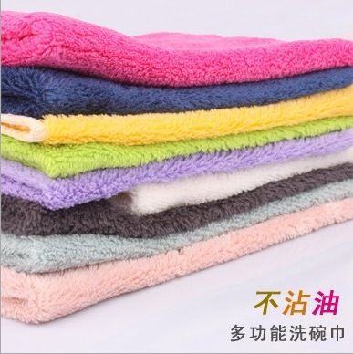 家居百貨 不沾油抹布洗碗布 批發(fā) 多功能木纖維洗巾 超柔軟洗碗巾 擦手巾