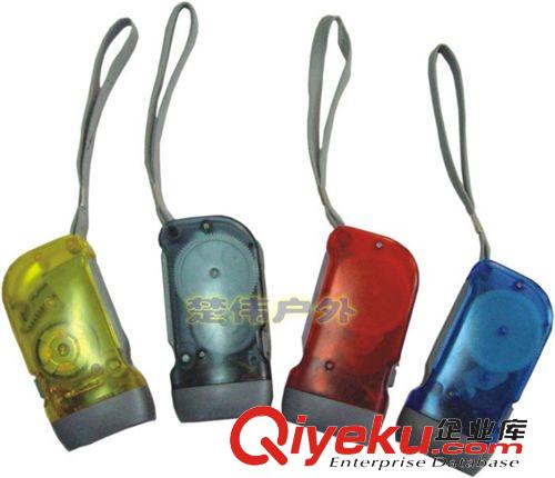 戶外應急用品（急救配件） 三燈手壓電筒 戶外便攜手壓式手電筒 手電筒廠家批發