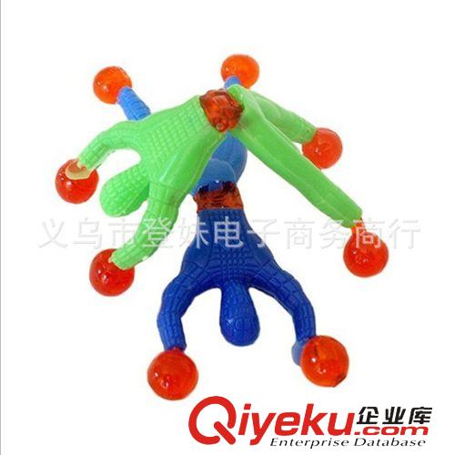 其他益智玩具 爬墻人 粘性蜘蛛俠 爬墻超人 爬壁人 2元店傳統(tǒng)玩具 爬墻蜘蛛人原始圖片2