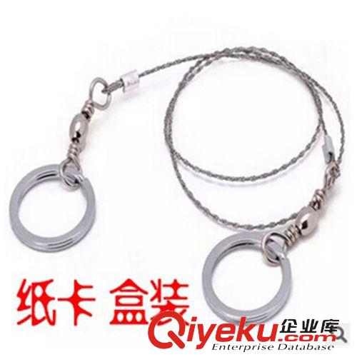 戶外小工具 批發(fā)盒裝線鋸 鋼絲鋸求生裝備 四股鋼絲鋸條野外生存小裝備紙卡裝原始圖片3