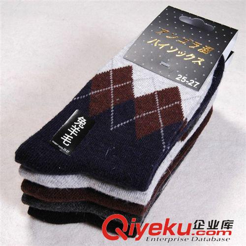 秋冬用品 男款羊毛襪 冬天厚保暖 英格蘭 中筒男士羊毛襪原始圖片3
