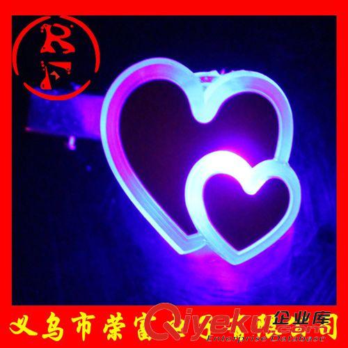 LED發(fā)光頭飾 卡哇伊閃光軟膠fk發(fā)光發(fā)夾飾品\兒童生日卡通發(fā)夾LED新奇特頭飾原始圖片2