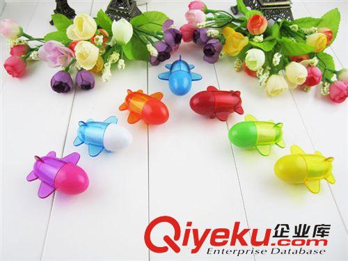 文體用品 創(chuàng)意文具批發(fā)糖果色可伸縮小飛機(jī)造型圓珠筆 學(xué)生小獎(jiǎng)品定制LOGO原始圖片3