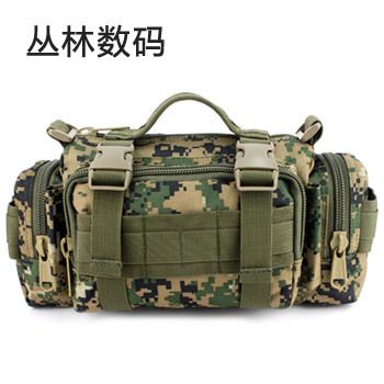 斜挎包 男女迷彩3P魔法腰包戶外運動腰包軍迷戰(zhàn)術騎行腰包斜挎單肩包男包