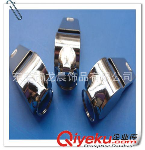 ☆口哨☆ 廠家直銷 18*47mm 小號(hào)鐵口哨 喊命令哨子 口哨贈(zèng)品 亮白不生銹原始圖片3