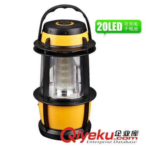 野營燈 {dj2}經營 20LED高亮度調節營地燈 帳篷燈 野營燈 可充電630克原始圖片2