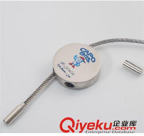 鑰匙圈 廠家供應現貨不銹鋼絲繩、鋼絲圈、威也繩 包膠鋼絲掛繩量大優惠原始圖片3
