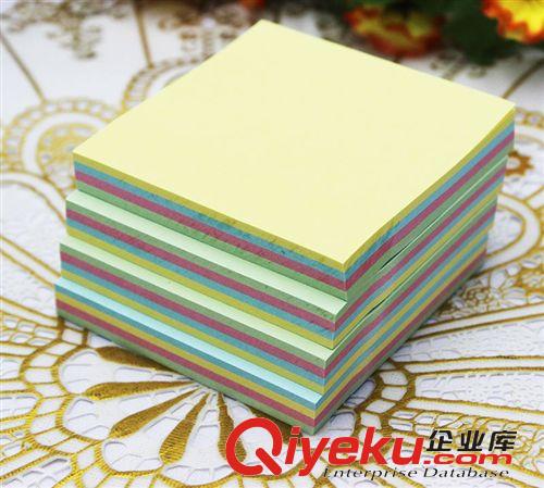 本冊(cè)區(qū)||紙張用品 萬事76*76mm便簽本記事本 N次貼 100張 便簽貼 萬事貼 批發(fā)原始圖片3