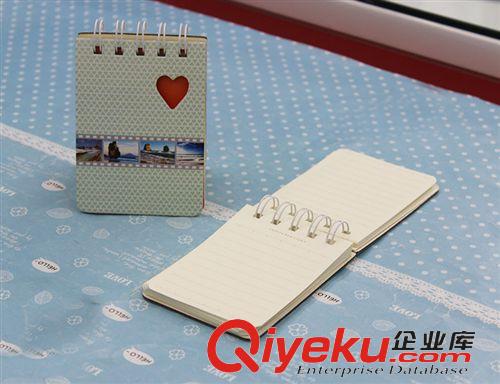 本冊(cè)區(qū)||紙張用品 韓國(guó)文具 1023 清新可愛(ài) 小巧線圈 愛(ài)心戀愛(ài)記事本 筆記本原始圖片2