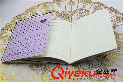 本冊區(qū)||紙張用品 64001韓國文具 批發(fā) 糖果色記事本/筆記本/愛心創(chuàng)意連線本子原始圖片2