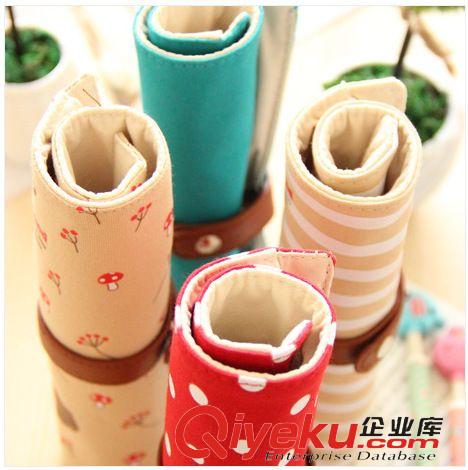 袋子||包包||盒子 韓國筆袋大容量帆布鉛筆袋 創(chuàng)意文具可愛鉛筆袋 帆布筆袋批發(fā)零售原始圖片3