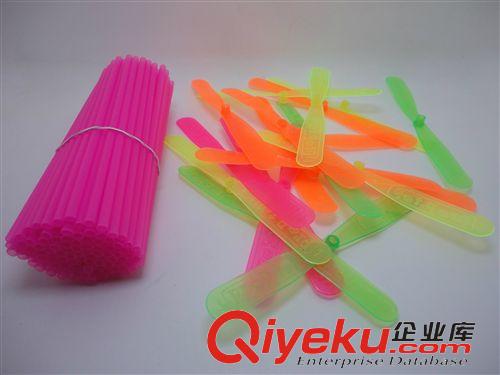 tj促銷玩具 批發益智玩具 手搓塑料竹蜻蜓 兒童經典懷舊飛天仙子中號飛葉原始圖片2