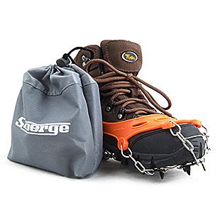 登山杖用品 戶外登山防滑鞋套冰爪 八齒冰爪 防滑釘 簡易雪地防滑爪送便攜袋原始圖片3