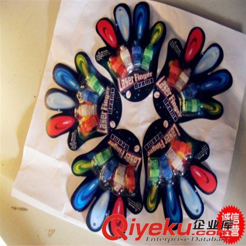 手指燈系列 廠家低價銷售優質發光吸卡裝手指燈環保手指燈原始圖片2