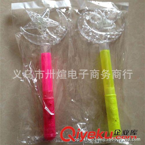 發(fā)光棒 直銷大號月亮五星蝴蝶熒光棒透明閃光棒 地攤熱賣演唱會助威道具原始圖片3