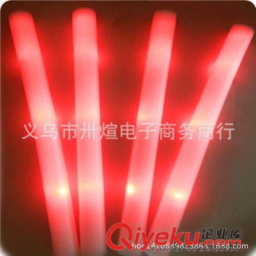 發(fā)光棒 廠家批發(fā)單色發(fā)光海綿棒熒光棒閃光電子泡沫棒KTV 酒吧演唱會(huì)用品原始圖片3