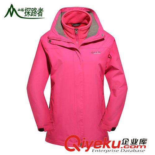 戶外服裝 廠家zp情侶款抓絨兩件套沖鋒衣戶外登山秋冬加厚外套男女沖鋒衣原始圖片3