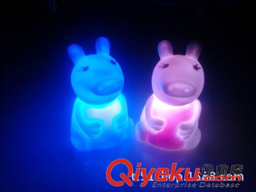 新品上市 廠家直銷2014{zx1}款豬小妹七彩小夜燈夜市地攤燈批發 帶電池原始圖片2