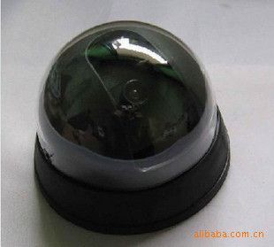 防身防盜報警 半球仿真攝像頭監(jiān)控器 監(jiān)控攝像機(jī)假攝像頭防盜報警器家用原始圖片2