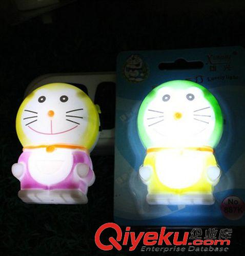 插電小夜燈 叮當貓插電小夜燈 led節能創意燈 夜市燈