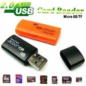 電腦周邊 創意家居用品 手機讀卡器批發 迷你高速讀卡器可愛原始圖片2