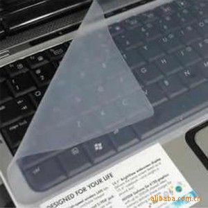 電腦周邊 清晰透明筆記本鍵盤保護(hù)膜 鍵盤除塵膜 防水套原始圖片3