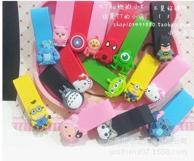 硅膠手機周邊 工廠直銷硅膠手機{wn}支架 硅膠夾線器 {wn}磁鐵夾 可反復折疊原始圖片3