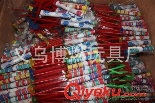 PARTY派對用品 兒童甩棒子 紙制條紋彈棒 伸縮紙棒 油紙棒臘紙棒原始圖片2