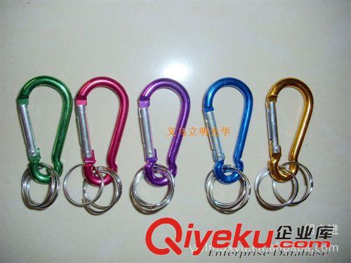 登山扣  計數器 登山扣 鑰匙圈 快掛 鋁扣 6號葫蘆型配送三只鑰匙圈原始圖片2