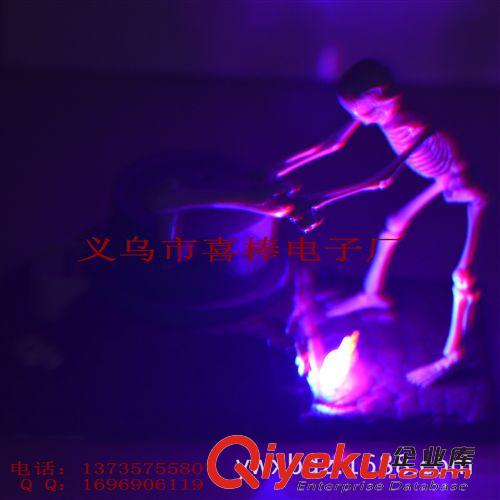 發光類 有錢能使鬼推磨/電動會唱歌鬼推磨/七彩燈光鬼推磨/鬼節用品