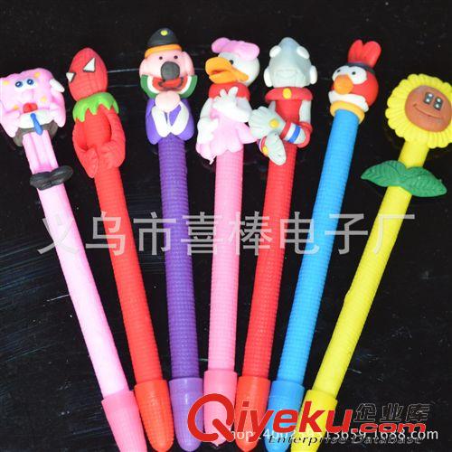 陶泥筆 廠家直銷(xiāo)新款陶泥筆 創(chuàng)意廣告筆 軟陶卡通人物筆 陶泥 創(chuàng)意筆原始圖片2