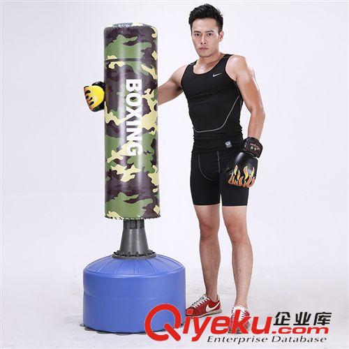 武術(shù)用品系列 會軍體育新品推薦拳擊立式不倒翁沙包 炫彩帶吸盤拳擊武打王系列原始圖片3