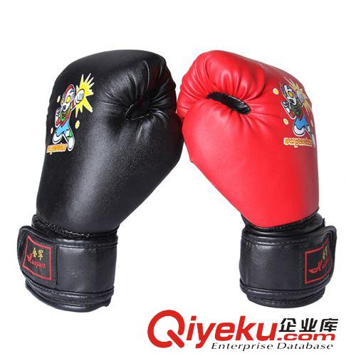 武術(shù)用品系列 兒童拳擊手套 兒童仿皮 散打手套 打沙袋手套 會(huì)軍正品 會(huì)軍體育原始圖片3
