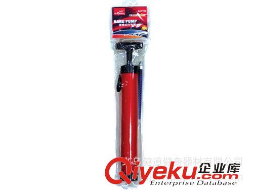 體育器材系列 會軍體育 廠家直銷 便攜式打氣筒 充氣筒 家用體育健身用品