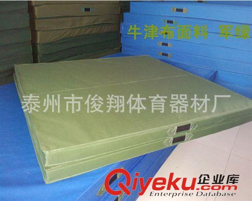精品推薦 廠家定做 健身帆布面體操墊 高密度體育體操墊