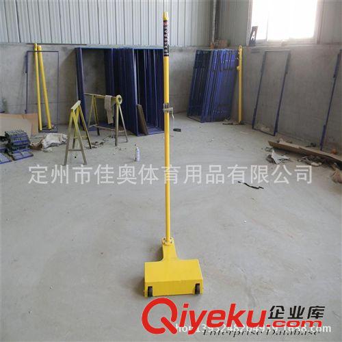 羽毛球柱 廠家直銷  全鑄鐵羽毛球柱  全靜電噴縮  比賽專用羽毛球網柱佳奧原始圖片2