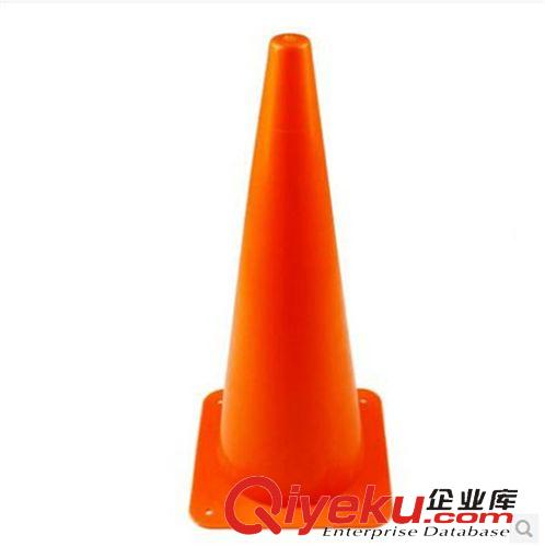 足球訓(xùn)練輔助用品 廠家直銷 48cm加厚方底標(biāo)志桶/標(biāo)志筒路標(biāo)路障訓(xùn)練錐障礙物可定制原始圖片3