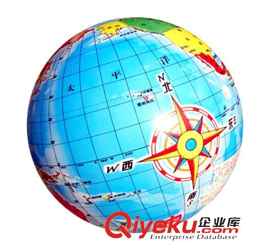 兒童親子游戲樂園 廠家直銷兒童充氣9寸pvc中文英文地球儀玩具球批發(fā)地攤原始圖片2