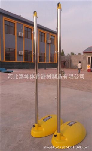 排羽網系列 廠家直銷 標準羽毛球網架 移動式 羽毛球支架 新型ABS羽毛球柱原始圖片3