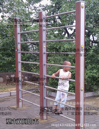 戶外健身路徑產品 肋木 單間/雙間肋木 戶外健身路徑 全民健身小區路徑中小學達標